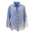 Marina Embroidery, Blue/White