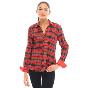 Webster Plaid Red/Black