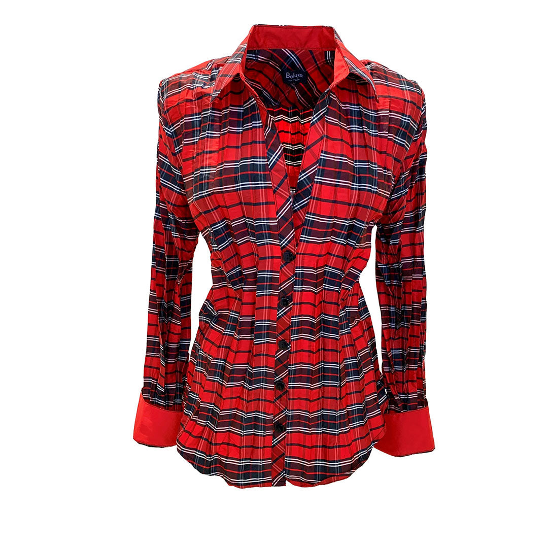 Webster Plaid Red/Black