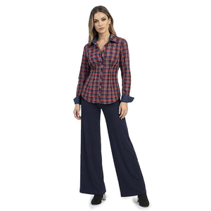 Webster Check Red/Navy